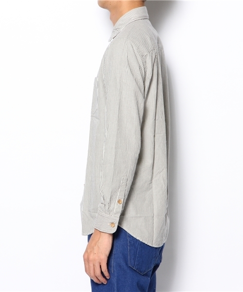 The Solar Garden COSMIC WONDER Light Source(ソーラーガーデンコズミックワンダーライトソース)の「OXFORD STRIPED SHIRT (シャツ/ブラウス・メンズ・ストライプ・4/3/5)」の2枚目の写真