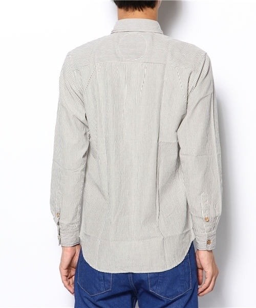 The Solar Garden COSMIC WONDER Light Source(ソーラーガーデンコズミックワンダーライトソース)の「OXFORD STRIPED SHIRT (シャツ/ブラウス・メンズ・ストライプ・4/3/5)」の3枚目の写真