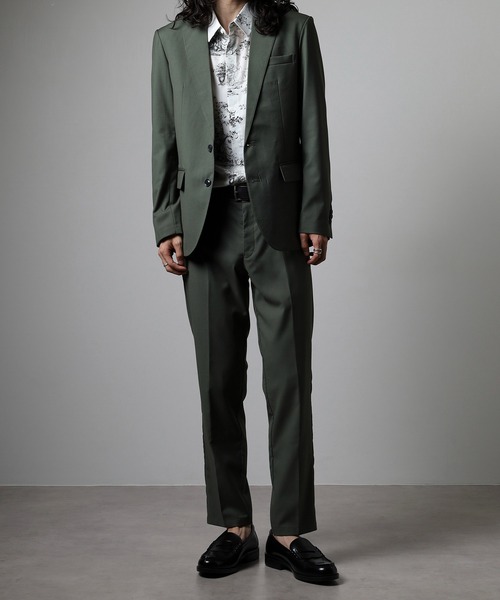 専用新品　Garage ガレージ　ジャケット　ベスト　パンツ　3ピーススーツLL 2025年最新】Garage スーツの人気アイテム - メルカリ