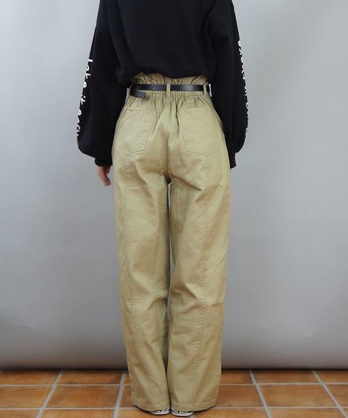 tiptop(ティップトップ)の「ベルト付き切り替えパンツ(その他パンツ・レディース・ベージュ/グレイッシュベージュ/ブルー/ネイビー/サックスブルー/アイボリー・FREE)」の16枚目の写真