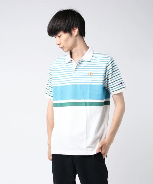 Champion Golf(チャンピオンゴルフ)の「【Champion/チャンピオン】メンズ GOLF ポロシャツ(ポロシャツ・メンズ・イエロー/ブルー/ネイビー・LARGE/MEDIUM/X-LARGE)」の3枚目の写真