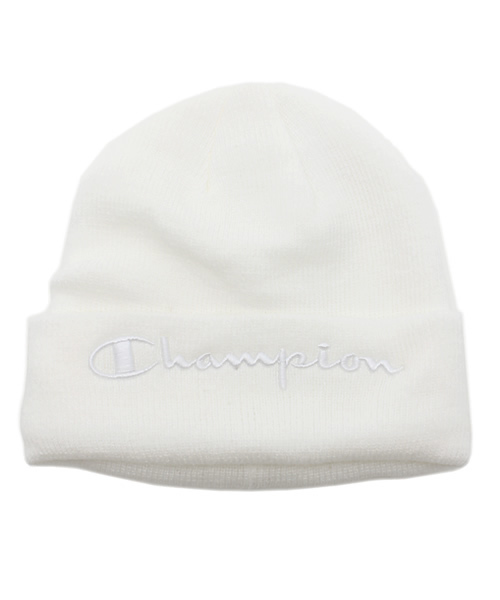 Champion(チャンピオン)の「WEGO/チャンピオンニットキャップ(ニットキャップ/ビーニー・メンズ・ホワイト/ブラック/ネイビー・FREE)」の11枚目の写真