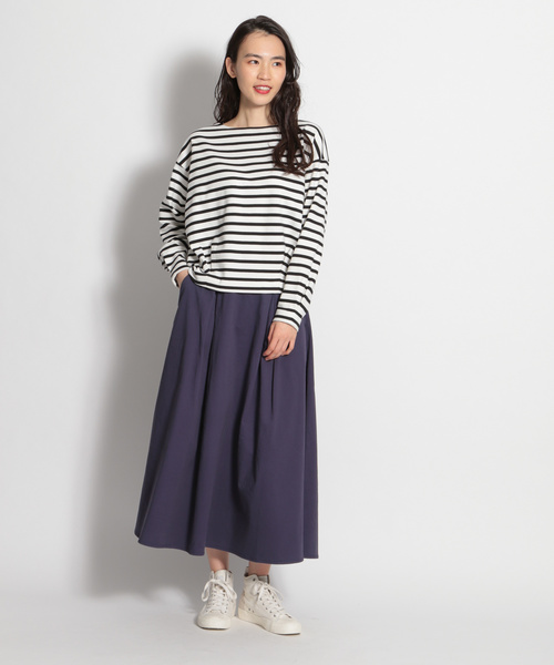 niko and...(ニコアンド)の「機能付きポンチプルオーバー(Tシャツ/カットソー・レディース・ホワイト/ブラック/オフホワイト/ライトグリーン/マスタード・MEDIUM/LARGE)」の7枚目の写真