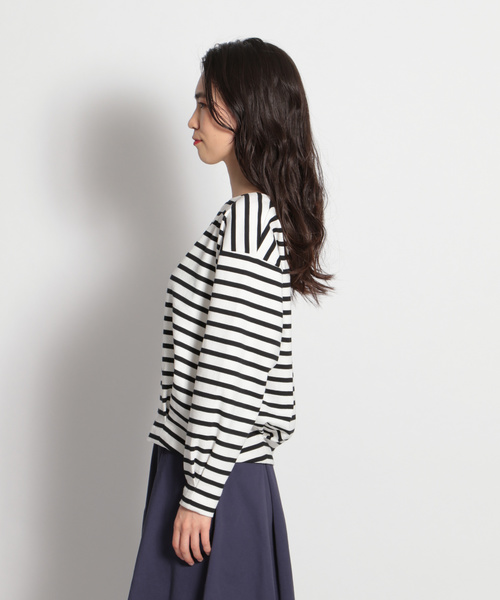 niko and...(ニコアンド)の「機能付きポンチプルオーバー(Tシャツ/カットソー・レディース・ホワイト/ブラック/オフホワイト/ライトグリーン/マスタード・MEDIUM/LARGE)」の12枚目の写真