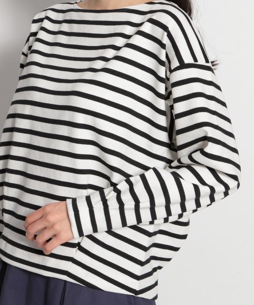 niko and...(ニコアンド)の「機能付きポンチプルオーバー(Tシャツ/カットソー・レディース・ホワイト/ブラック/オフホワイト/ライトグリーン/マスタード・MEDIUM/LARGE)」の15枚目の写真