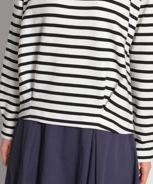 niko and...(ニコアンド)の「機能付きポンチプルオーバー(Tシャツ/カットソー・レディース・ホワイト/ブラック/オフホワイト/ライトグリーン/マスタード・MEDIUM/LARGE)」の16枚目の写真