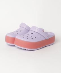 crocs クロックス Crocband Platform Clog 205434-5P9　Lavender/Melon