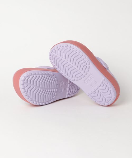 crocs（クロックス）の「crocs クロックス Crocband Platform Clog 205434-5P9　Lavender/Melon（サンダル・レディース・パープル・23.0cm/24.0cm/25.0cm/22.0cm）」の3枚目の写真