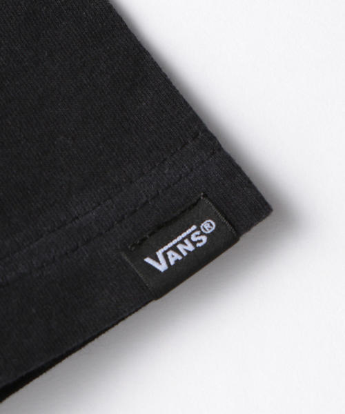 VANS(バンズ)の「VANS(バンズ)CHECKER SK80TW(Tシャツ/カットソー・キッズ・ホワイト/ブラック・150cm/130cm/120cm/140cm)」の6枚目の写真