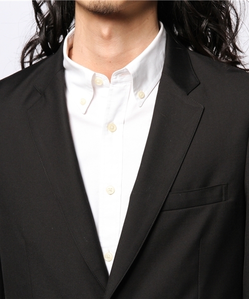 JOURNAL STANDARD(ジャーナルスタンダード)の「T/R ギャバジンタイトテーラードジャケット #(テーラードジャケット・メンズ・ブルー系その他/ブラック/チャコールグレー/ネイビー・MEDIUM/X-LARGE/LARGE/SMALL)」の11枚目の写真