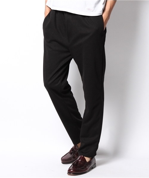 WHO'S WHO gallery（フーズフーギャラリー）の「リラックスジャージー（スラックス・メンズ・ブラック/ネイビー/グレー・FREE）」の16枚目の写真