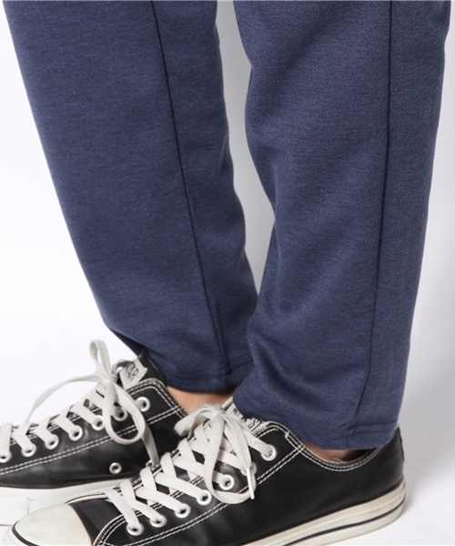 WHO'S WHO gallery（フーズフーギャラリー）の「リラックスジャージー（スラックス・メンズ・ブラック/ネイビー/グレー・FREE）」の8枚目の写真