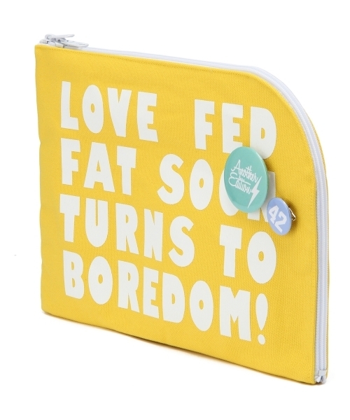 Another Edition（アナザーエディション）の「AE LOVE FED CLT ◆（クラッチバッグ・レディース・オフホワイト/イエロー/ライトブルー・フリー）」の5枚目の写真