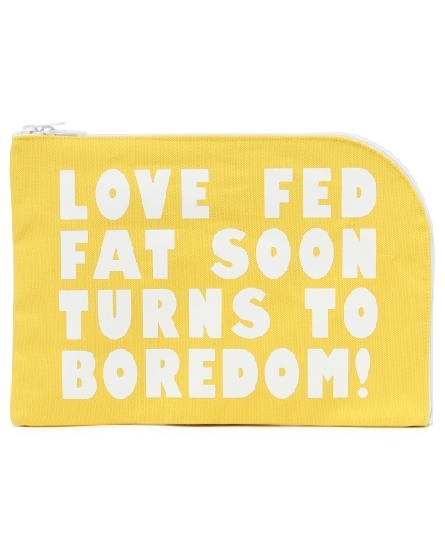 Another Edition（アナザーエディション）の「AE LOVE FED CLT ◆（クラッチバッグ・レディース・オフホワイト/イエロー/ライトブルー・フリー）」の7枚目の写真