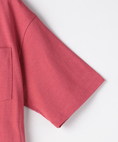 UNITED ARROWS LTD. OUTLET（ユナイテッドアローズアウトレット）の「＜A DAY IN THE LIFE＞ヘビーウェイト ビッグTシャツ（Tシャツ/カットソー・レディース・オフホワイト/ピンク・FREE）」の5枚目の写真