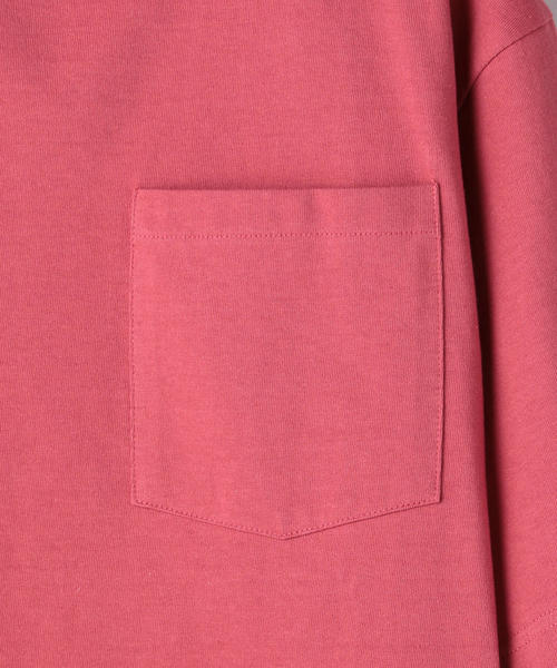 UNITED ARROWS LTD. OUTLET（ユナイテッドアローズアウトレット）の「＜A DAY IN THE LIFE＞ヘビーウェイト ビッグTシャツ（Tシャツ/カットソー・レディース・オフホワイト/ピンク・FREE）」の7枚目の写真