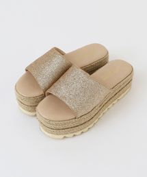 one after another NICE CLAUP | 厚底フラットサンダル(サンダル)