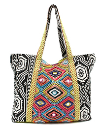 ROSE BUD | (FF BAGS)FF2659 BEADED LARGE TOTE BAG(ããŒãããã°)