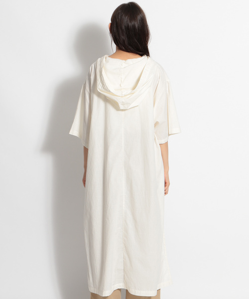 niko and...（ニコアンド）の「フーディービッグワンピース（ワンピース・レディース・ブラック/オフホワイト/モカ・FREE）」の9枚目の写真