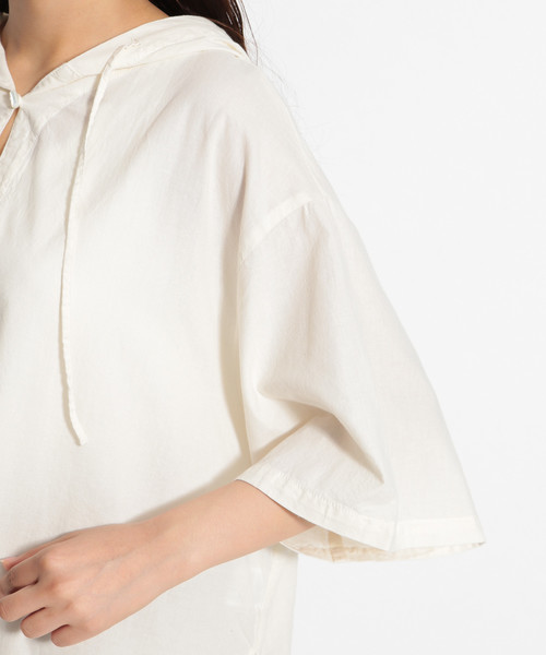 niko and...（ニコアンド）の「フーディービッグワンピース（ワンピース・レディース・ブラック/オフホワイト/モカ・FREE）」の11枚目の写真