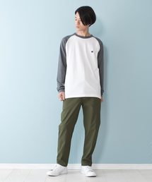 【EDWIN/エドウィン】F.L.E ノータックイージー ストレッチ テーパード クロップドパンツ