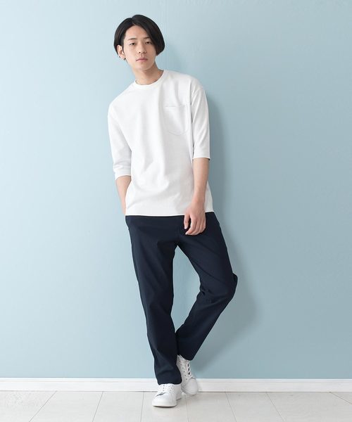 EDWIN(エドウィン)の「【EDWIN/エドウィン】F.L.E ノータックイージー ストレッチ テーパード クロップドパンツ(その他パンツ・メンズ・チャコールグレー/ブラック/ダークグリーン/ベージュ/ネイビー・SMALL/MEDIUM/LARGE/X-LARGE)」の20枚目の写真