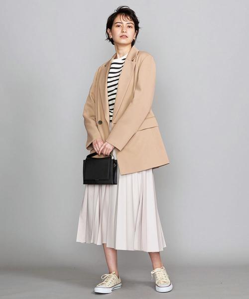 BEAUTY&YOUTH UNITED ARROWS ビューティーアンドユース ユナイテッドアローズ ツイルテーラードジャケット 1622-126-0676 S CREAM アウター【中古】【BEAUTY&YOUTH UNITED ARROWS】 BEAUTY&YOUTH UNITED ARROWS ビューティーアンドユース ユナイテッド