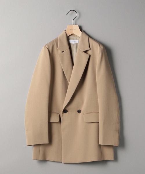 ユナイテッドアローズ ジャケット テーラード カラーレス パール ダブル 長袖 楽天市場】UNITED ARROWS UADT ウールポリエステル ダブルブレス