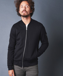 LY/PE DOUBLE KNIT MA-1 BLOUSON ダブルニットMA-1ブルゾン