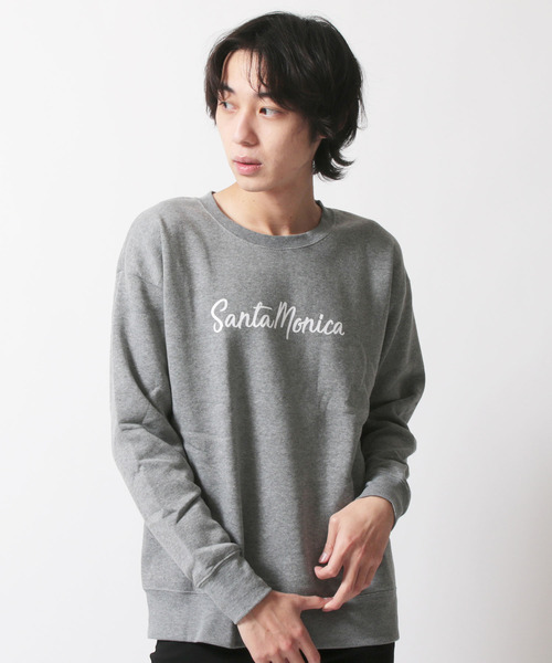 SHISKY(シスキー)の「クルーネックプリントBIGトレーナー(スウェット・メンズ・A/B/C/D/E/F/G/H/I/J/K/L/M/N/O/P/Q/R/S/T・M/L/XL)」の6枚目の写真