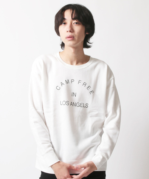 SHISKY(シスキー)の「クルーネックプリントBIGトレーナー(スウェット・メンズ・A/B/C/D/E/F/G/H/I/J/K/L/M/N/O/P/Q/R/S/T・M/L/XL)」の8枚目の写真