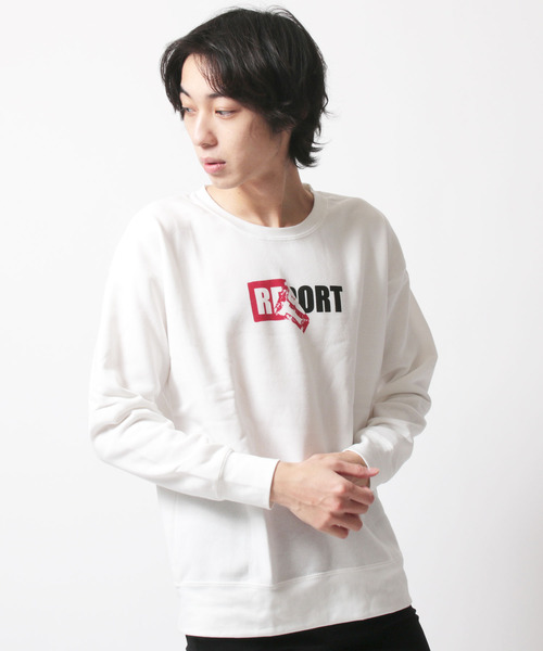 SHISKY(シスキー)の「クルーネックプリントBIGトレーナー(スウェット・メンズ・A/B/C/D/E/F/G/H/I/J/K/L/M/N/O/P/Q/R/S/T・M/L/XL)」の17枚目の写真