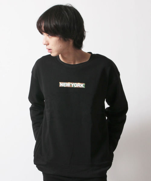 SHISKY(シスキー)の「クルーネックプリントBIGトレーナー(スウェット・メンズ・A/B/C/D/E/F/G/H/I/J/K/L/M/N/O/P/Q/R/S/T・M/L/XL)」の20枚目の写真