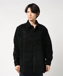 コーデュロイ オーバーサイズシャツ ビッグシルエット