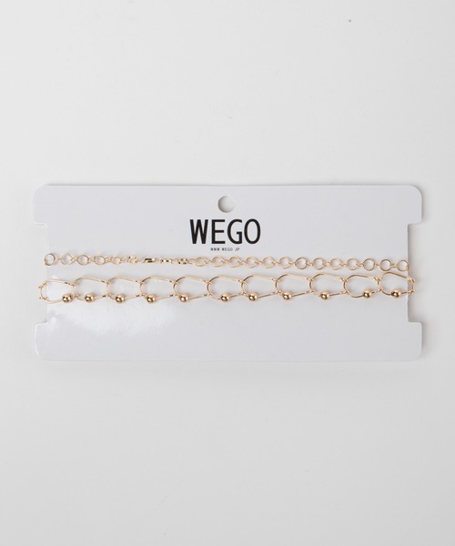 WEGO（ウィゴー）の「WEGO/【２点セット】メタルリングチョーカー（チョーカー・レディース・シルバー/ゴールド・FREE）」の12枚目の写真