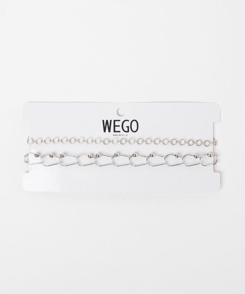 WEGO（ウィゴー）の「WEGO/【２点セット】メタルリングチョーカー（チョーカー・レディース・シルバー/ゴールド・FREE）」の9枚目の写真