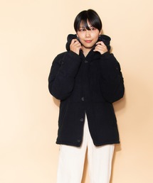 hardcover / ストレッチダウンミックスフードJKT