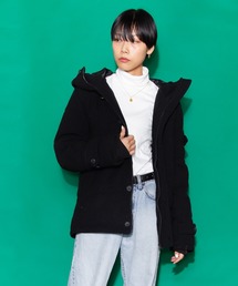 hardcover / ストレッチダウンミックスフードJKT