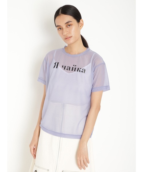 FURFUR（ファーファー）の「ロゴシアーTシャツ（Tシャツ/カットソー 