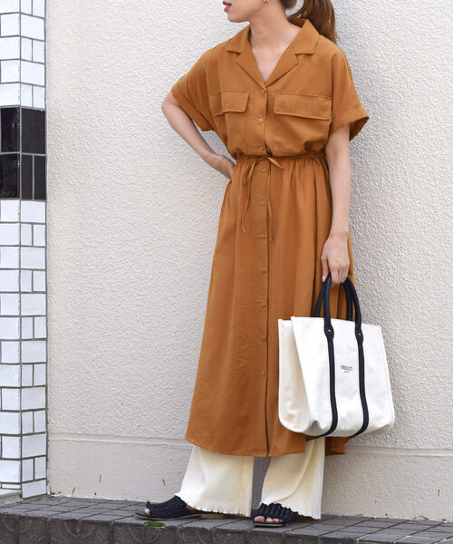 セール ブランド古着 シャツワンピース シャツワンピース W Closet ダブルクローゼット のファッション通販 Zozoused