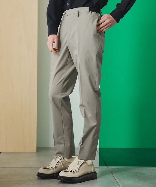 UNITED TOKYO（ユナイテッドトウキョウ）の「HI-SPEC WOOL PT（スラックス・メンズ・ブラック/ネイビー/ベージュ/グリーン/グレー/ブラウン・1/2/3）」の7枚目の写真