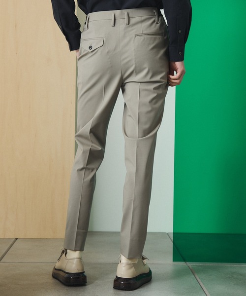 UNITED TOKYO（ユナイテッドトウキョウ）の「HI-SPEC WOOL PT（スラックス・メンズ・ブラック/ネイビー/ベージュ/グリーン/グレー/ブラウン・1/2/3）」の8枚目の写真