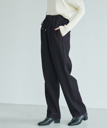 Chaco closet | 美テーパードスリムタックシェフパンツ/CHEF PANT[ツイル/デニム/チェック/レオパード/ヒッコリー]＜インフルエンサー限定コラボ＞(スラックス)