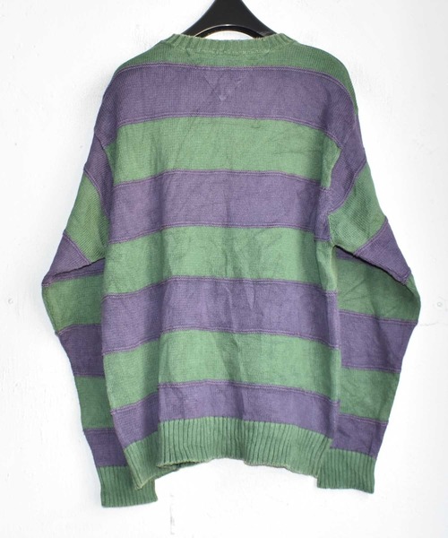 TOMMY HILFIGER（トミーヒルフィガー）の「【ヴィンテージ古着】TOMMY HILFIGER/トミーヒルフィガー コットンセーター（ニット/セーター・メンズ・グリーン・MEDIUM）」の2枚目の写真