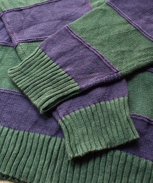 TOMMY HILFIGER（トミーヒルフィガー）の「【ヴィンテージ古着】TOMMY HILFIGER/トミーヒルフィガー コットンセーター（ニット/セーター・メンズ・グリーン・MEDIUM）」の5枚目の写真