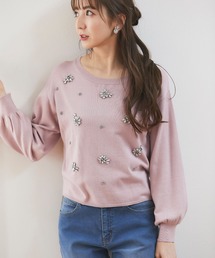 tocco closet�i�g�b�R�@�N���[�[�b�g�j�́u�t�����[�N���A�r�W���[�t���������{�����[���X���[�u�j�b�g�v���I�[�o�[�i���̑��g�b�v�X�j�v