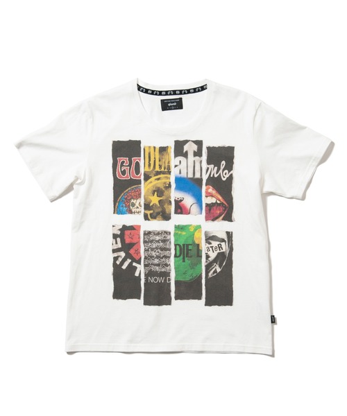 glamb（グラム）の「Godlamb T / ゴッドラムT（Tシャツ/カットソー・メンズ・ブラック/ホワイト・3/1/2/4/0）」の3枚目の写真