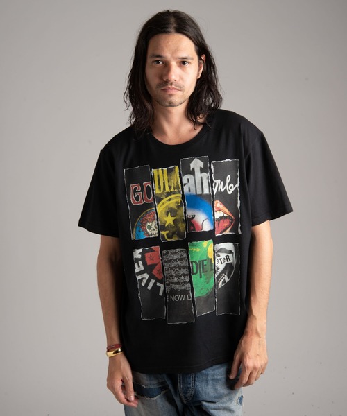 glamb（グラム）の「Godlamb T / ゴッドラムT（Tシャツ/カットソー・メンズ・ブラック/ホワイト・3/1/2/4/0）」の9枚目の写真