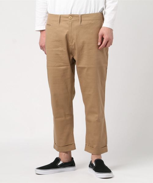 THISIS(ディスイズ)の「ストレッチクロップドパンツ(チノパンツ・メンズ・ベージュ/ネイビー/ホワイト/ブラック/カーキ・SMALL/MEDIUM/LARGE/X-LARGE)」の3枚目の写真