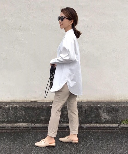 KOBE LETTUCE（コウベレタス）の「スクエアトゥバックルバブーシュローファー（ローファー・レディース・ブラック/アイボリー/ブラック系その他/ベージュ系その他・S/M/XS/XXS）」の19枚目の写真